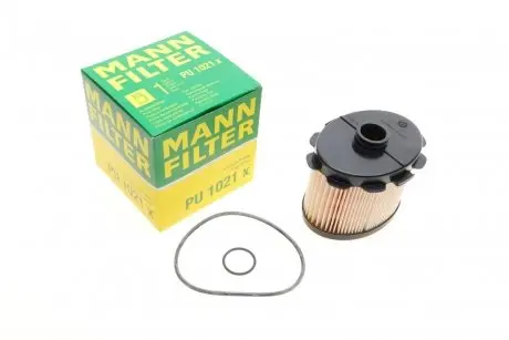 Фільтр паливний Citroen Berlingo/Peugeot Partner 1.9D (DW8) 98- -FILTER MANN PU 1021 X
