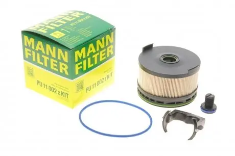 Фильтр топливный MB C-class (W205)/E-class (S213) 1.5D-2.0DH OM654/608 16- -FILTER MANN PU 11 002 Z KIT