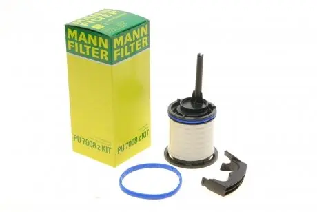 Фільтр паливний Audi A4/A5/A6 2.0TFSI/3.0TDI 16- -FILTER MANN PU 7008 Z KIT