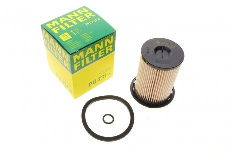 Фільтр паливний Renault Trafic/Master 1.9-2.5DCi 00- -FILTER MANN PU 731 X (фото 1)