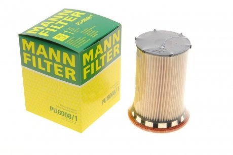 Фильтр топливный VW Tiguan 2.0TDI 12- -FILTER MANN PU 8008/1 (фото 1)