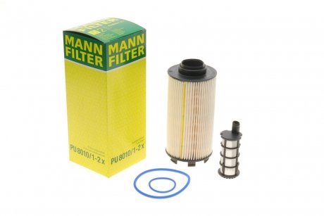 Фільтр паливний MB Actros/Atego 11- 5.2D-7.7D OM936 -FILTER MANN PU 8010/1-2 X (фото 1)