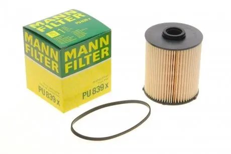 Фильтр топливный MB C-class (W202)/M-class (W163) 2.1D-3.2 97-05 OM611/612/613 -FILTER MANN PU 839 X