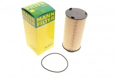 Фільтр паливний Scania 4/P/G/R/T 8.9D/9.3D/16.6D 00- -FILTER MANN PU 941 X