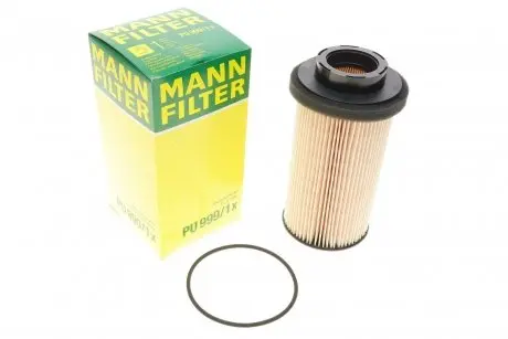 Фільтр паливний MB Actros/Atego 12.0D-16.0D 96- OM541/542/457 -FILTER MANN PU 999/1 X
