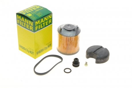 Фильтр AdBlue (мочевины)) Man TGA/TGS I/TGX I/Scania P/G/R/T 06- -FILTER MANN U 620/3 Y KIT