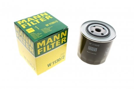 Фильтр масляный VW T4 1.9D/TD -96/Audi A6 2.5TDI -97 -FILTER MANN W 1130/2 (фото 1)