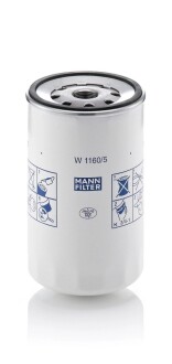 Фильтр масляный MANN W 1160/5