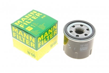 Фильтр масляный Renault Kangoo 1.2 97-09 (бензин) -FILTER MANN W 66