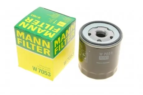 Фільтр масляний Citroen Jumper/Peugeot Boxer 2.4/2.5D/TDI 94-02 -FILTER MANN W 7053