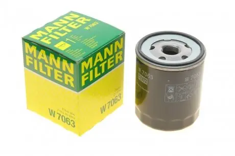 Фільтр масляний Citroen Jumper/Peugeot Boxer 2.0HDi 15- -FILTER MANN W 7063