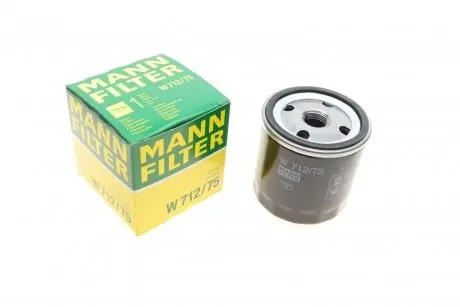 Фільтр масляний Opel Combo 1.6/Astra G/H 1.4-2.0 98-12 -FILTER MANN W 712/75