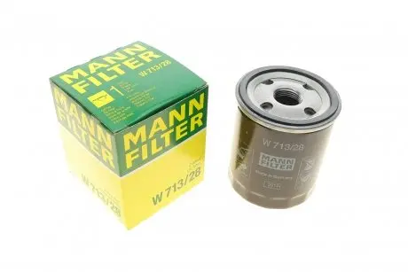 Фильтр масляный Land Rover Freelander 1.8 98-06 -FILTER MANN W 713/28