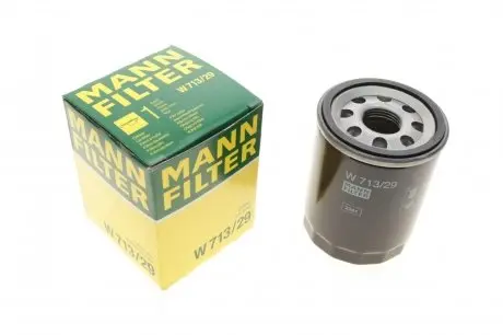Фильтр масляный Land Rover Discovery III/Range Rover 4.2/4.4 03- -FILTER MANN W 713/29