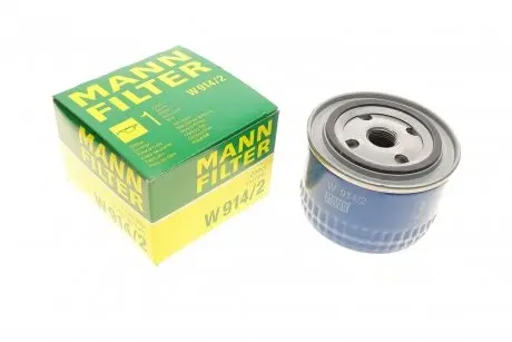 Фільтр масляний Lada/Ford Sierra/Scorpio 2.0/2.8/2.9 87-98 -FILTER MANN W 914/2