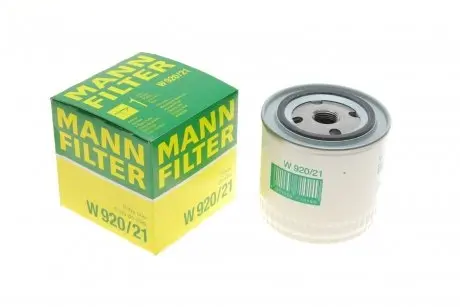 Фильтр масляный Lada Niva/Nova/Toscana 81-12 (высокий) -FILTER MANN W 920/21