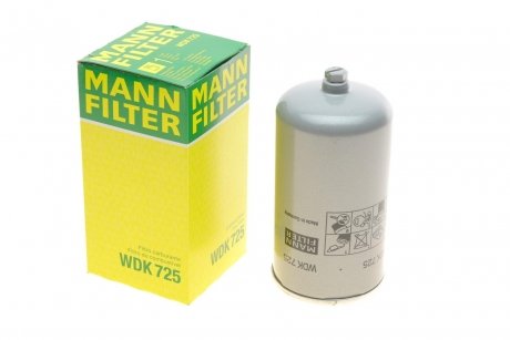 Фільтр паливний Daf/Man/Maz/MB/Neoplan/New Holland/Setra 4.2D-12.0 79- -FILTER MANN WDK 725