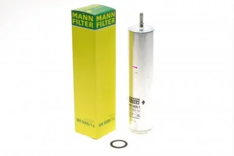 Фильтр топливный BMW 3 (F30/F80)/5 (E60) 07- N47/B37/B47/N57 -FILTER MANN WK 5005/1 Z