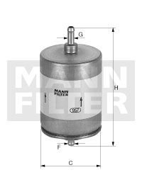 Фильтр топлива MANN WK504