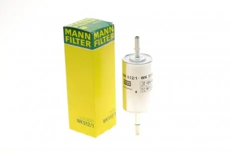Фільтр паливний Ford Transit Connect 1.8 16V 02-/Focus 1.4-2.0 16V 98-04 -FILTER MANN WK 512/1