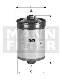 Фильтр топлива MANN WK618