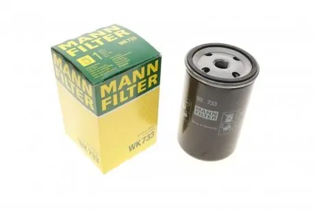 Фильтр топливный Renault Trucks 9.9D 96-/ГАЗ Газель 2.4D 93-01/2.1TD 02-13/Камаз 5.9 03- -FILTER MANN WK 733