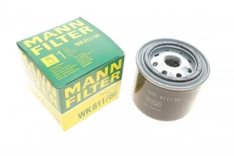 Фільтр паливний Nissan Patrol 3.2D/Toyota Cruiser 4.0D 82-91 -FILTER WK 811/86 MANN WK811/86