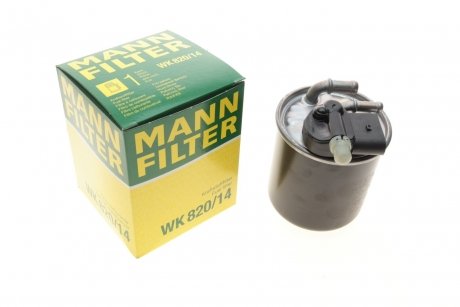 Фільтр паливний MB Sprinter 906/Vito (W639) 1.8D-3.0D 10- OM642 -FILTER MANN WK 820/14 (фото 1)