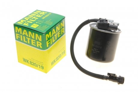 Фильтр топливный MB Vito (W447) 116 CDI 14- (OM651) -FILTER MANN WK 820/19 (фото 1)