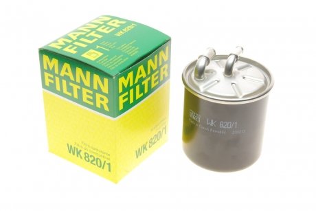 Фильтр топливный MB Sprinter 06-/Vito 2.0-4.0D 03- OM640/611/642/646/651 -FILTER MANN WK 820/1 (фото 1)