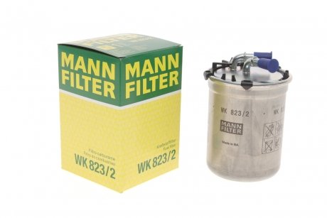 Фильтр топливный Skoda Fabia/Roomster/VW Polo 1.4/1.6TDI 05- -FILTER MANN WK 823/2 (фото 1)