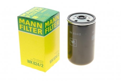 Фільтр паливний Hyundai Accent 1.5CRDI 02-06/Santa Fe 2.0/2.2CRDI 03.06-08.06 -FILTER MANN WK 824/2 (фото 1)