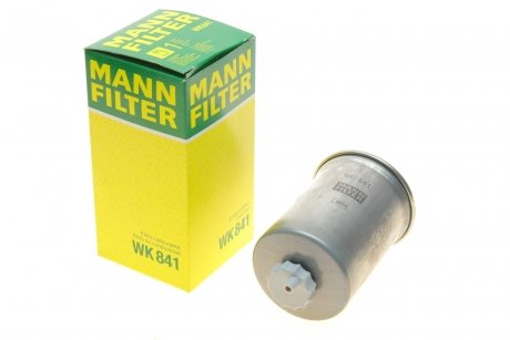 Фільтр паливний VW Caddy 1.9SDI/TDI -03 -FILTER MANN WK 841 (фото 1)