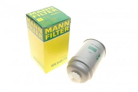 Фільтр паливний Audi A4/A6/Skoda SuperB/VW Passat 1.9D 98-08 -FILTER MANN WK 842/11