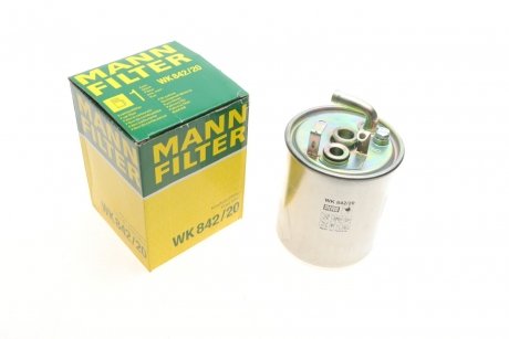 Фильтр топливный MB Sprinter 2.7CDI 00- OM612 -FILTER MANN WK 842/20 (фото 1)