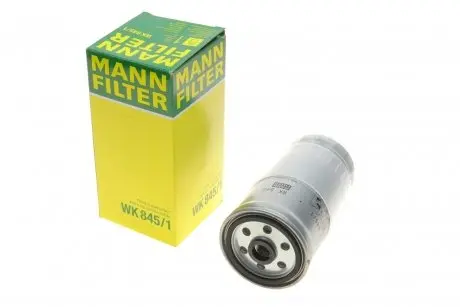 Фільтр паливний Audi A4/A6/Gaz Gazelle/VW Passat B5 1.6D-2.8D 86- -FILTER MANN WK 845/1