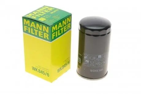 Фільтр паливний BMW 3 (E36)/5 (E34/E39)/7 (E38) 1.7D/2.5D/3.0D 91-04 M41/M51/M57 -FILTER MANN WK 845/6