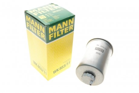 Фільтр паливний VW Sharan 1.9/2.0TDI 95-10 -FILTER MANN WK 853/11 (фото 1)