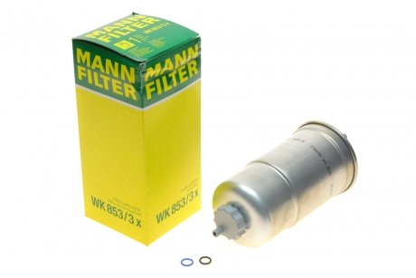 Фільтр паливний VW LT 2.5-2.8TDI 96-06 -FILTER MANN WK 853/3 X (фото 1)