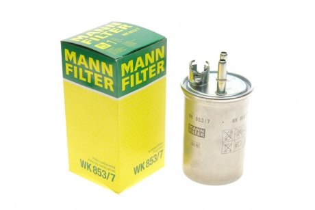 Фільтр паливний Ford Connect 1.8DI 98-13 -FILTER MANN WK 853/7 (фото 1)