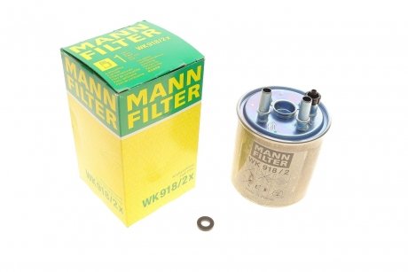 Фильтр топливный Renault Kangoo 1.5dCi 08- -FILTER MANN WK 918/2 X (фото 1)