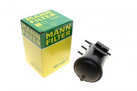 Фільтр паливний Renault Kangoo 1.9dci/Master 2.2dci 99- -FILTER MANN WK 939/1 (фото 1)