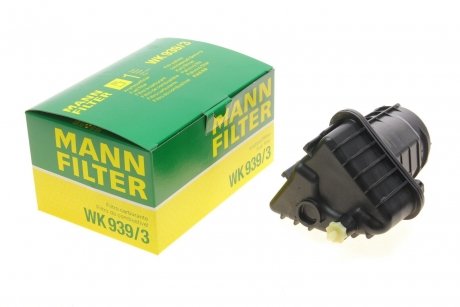 Фільтр паливний Renault Clio/Modus 1.5dci 04- -FILTER MANN WK 939/3 (фото 1)