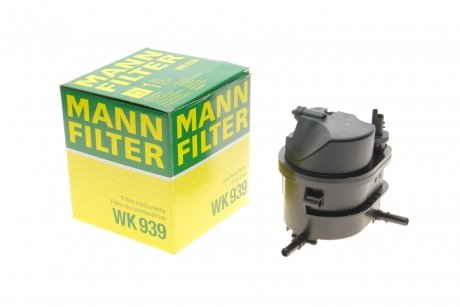 Фильтр топливный Citroen Nemo 1.4HDI 08-/ Peugeot 206 1.4HDI 01- -FILTER MANN WK 939 (фото 1)