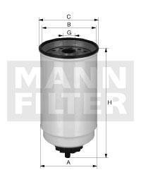 Фильтр топлива CUMMINS 02- MANN WK9654X