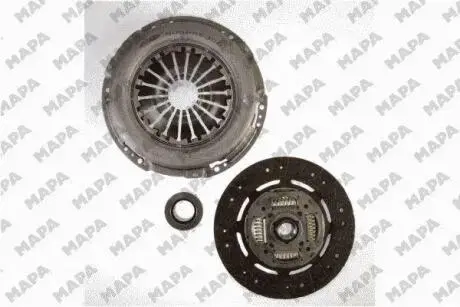 Комплект сцепления Ford Transit 2.4TDI 00-06 Mapa 000255300