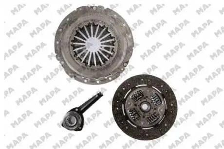 Комплект зчеплення Renault Master / Opel Movano 2.8 D / DTI 1998 - 2001 Mapa 001240508