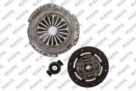 VW К-кт зчеплення диск+ корзина + підшипник CADDY II (9K9A) 60 1.4 -04 Mapa 007190800