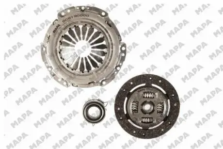Комплект сцепления Toyota Yaris 1.0i 99-05 (d=190mm) (+выжимной)) Mapa 010190200