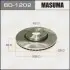 Диск тормозной передний Toyota Auris (06-), Avensis (11-) (Кратно 2 шт) MASUMA BD1202 (фото 1)